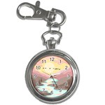 Mountain Birds River Sunset Nature Key Chain Watches