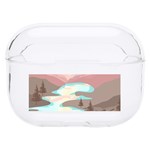Mountain Birds River Sunset Nature Hard PC AirPods Pro Case