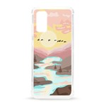 Mountain Birds River Sunset Nature Samsung Galaxy S20 6.2 Inch TPU UV Case
