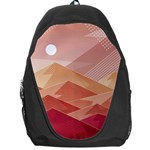Mountains Sunset Landscape Nature Backpack Bag