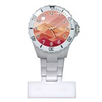 Mountains Sunset Landscape Nature Plastic Nurses Watch