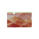 Mountains Sunset Landscape Nature Cosmetic Bag (XS)