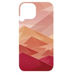 Mountains Sunset Landscape Nature iPhone 14 Black UV Print Case