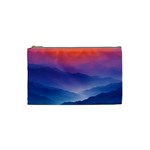 Valley Night Mountains Cosmetic Bag (Small)