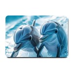 Dolphin Swimming Sea Ocean Small Doormat
