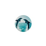 Dolphin Sea Ocean 1  Mini Buttons