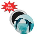 Dolphin Sea Ocean 1.75  Magnets (10 pack) 