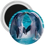 Dolphins Sea Ocean 3  Magnets