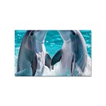 Dolphins Sea Ocean Sticker (Rectangular)