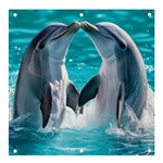 Dolphins Sea Ocean Banner and Sign 4  x 4 