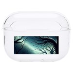 Moon Moonlit Forest Fantasy Midnight Hard PC AirPods Pro Case