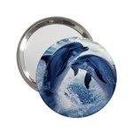 Dolphins Sea Ocean Water 2.25  Handbag Mirrors
