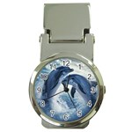 Dolphins Sea Ocean Water Money Clip Watches