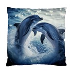 Dolphins Sea Ocean Water Standard Cushion Case (Two Sides)