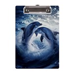 Dolphins Sea Ocean Water A5 Acrylic Clipboard