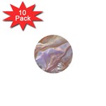 Silk Waves Abstract 1  Mini Buttons (10 pack) 