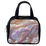 Silk Waves Abstract Classic Handbag (One Side)