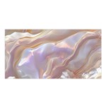 Silk Waves Abstract Satin Shawl 45  x 80 