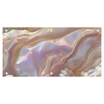 Silk Waves Abstract Banner and Sign 6  x 3 