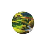 Countryside Landscape Nature Golf Ball Marker