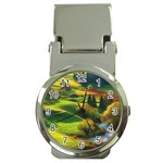 Countryside Landscape Nature Money Clip Watches