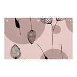 Flowers Pattern Botanical Scrapbook Banner and Sign 5  x 3 