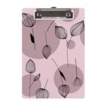 Flowers Pattern Botanical Scrapbook A5 Acrylic Clipboard