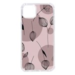 Flowers Pattern Botanical Scrapbook iPhone 14 Plus TPU UV Print Case