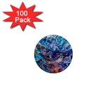 Kaleidoscopic currents 1  Mini Magnets (100 pack) 