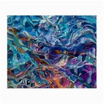 Kaleidoscopic currents Small Glasses Cloth (2 Sides)