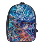 Kaleidoscopic currents School Bag (XL)