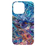 Kaleidoscopic currents iPhone 14 Pro Max Black UV Print Case