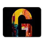Abstract, Dark Background, Black, Typography,g Small Mousepad