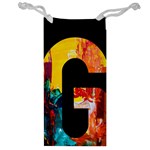 Abstract, Dark Background, Black, Typography,g Jewelry Bag