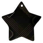  Star Ornament (Two Sides)