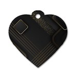  Dog Tag Heart (Two Sides)