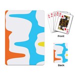 Warp Lines Colorful Multicolor Playing Cards Single Design (Rectangle)