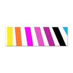 Colorful Multicolor Colorpop Flare Sticker (Bumper)