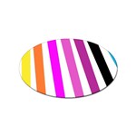 Colorful Multicolor Colorpop Flare Sticker Oval (100 pack)