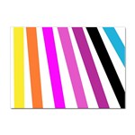 Colorful Multicolor Colorpop Flare Sticker A4 (100 pack)