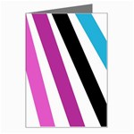 Colorful Multicolor Colorpop Flare Greeting Card