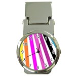 Colorful Multicolor Colorpop Flare Money Clip Watches