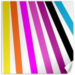 Colorful Multicolor Colorpop Flare Canvas 16  x 16 