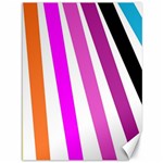 Colorful Multicolor Colorpop Flare Canvas 36  x 48 