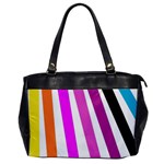 Colorful Multicolor Colorpop Flare Oversize Office Handbag