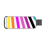 Colorful Multicolor Colorpop Flare Portable USB Flash (Two Sides)