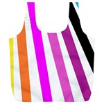 Colorful Multicolor Colorpop Flare Full Print Recycle Bag (XL)
