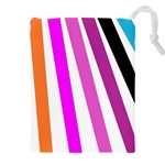 Colorful Multicolor Colorpop Flare Drawstring Pouch (4XL)