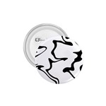 Black And White Swirl Background 1.75  Buttons