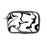 Black And White Swirl Background Coin Purse